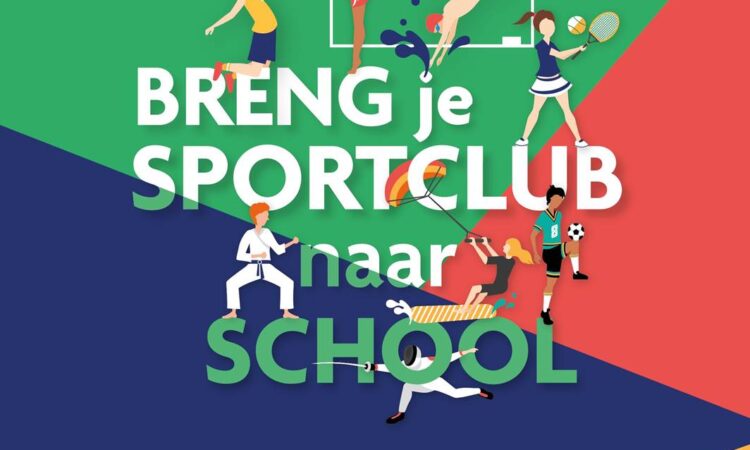 Breng je sportclub naar school op 28/09!